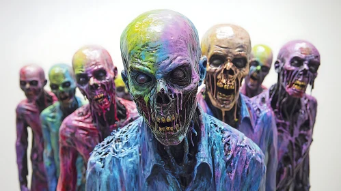 Vivid Undead: A Zombie Multitude