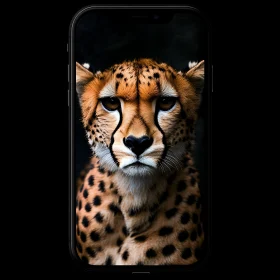 Majestic Cheetah Close-Up