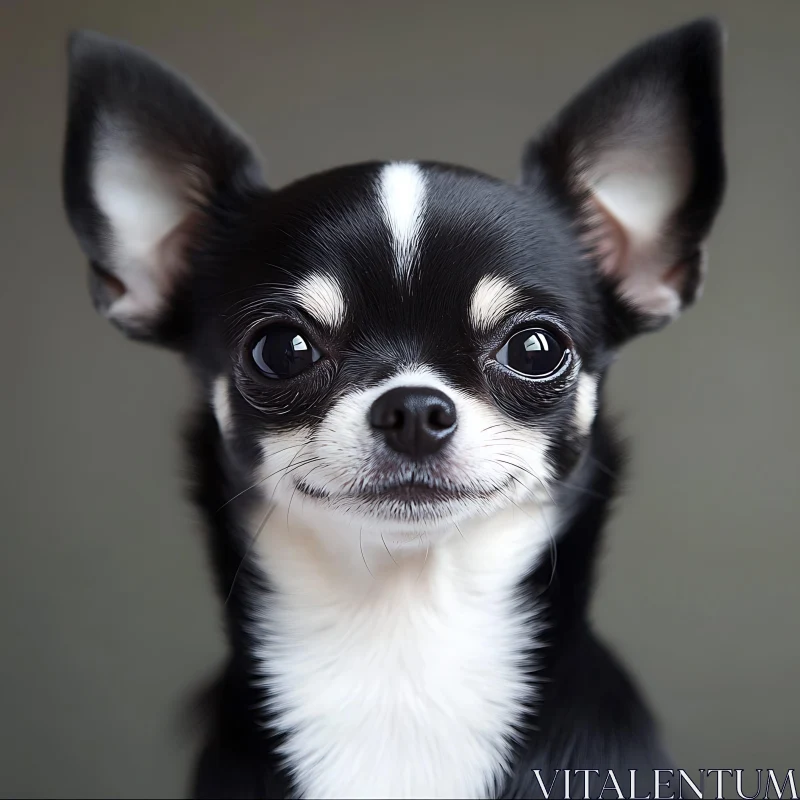 AI ART Expressive Chihuahua Dog Portrait