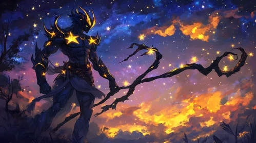 Starforged Sentinel: A Cosmic Encounter