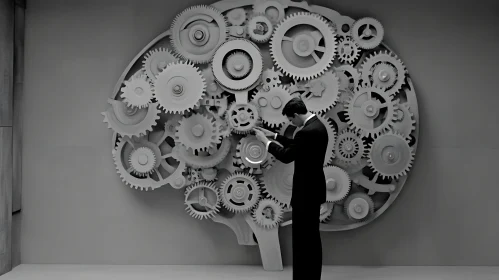Monochrome Gears of Intellect