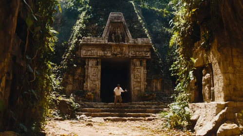 Temple Entrance in the Jungle