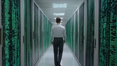 Data Center Server Room