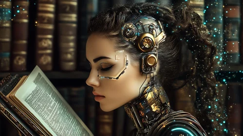 Future Reader: Cyborg and Book