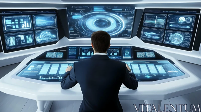 Advanced Technology Control Center AI Image