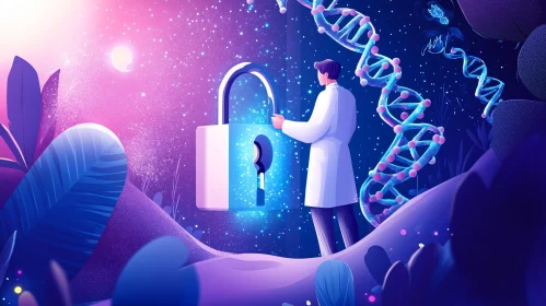 DNA Security Concept: Science and Technology