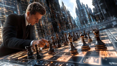 Future Chess Game: Strategy in the Cityscape