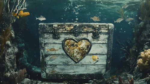 Underwater Heart Treasure