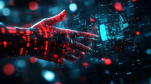 Robotic Hand Connecting with Digital World