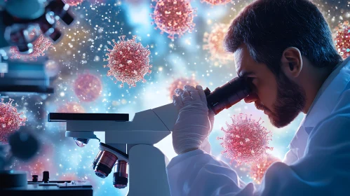 Virus Research: Scientist at Work