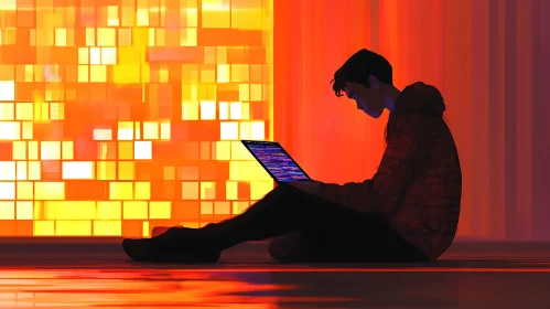 Digital Focus: Person Coding