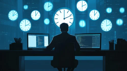 Coder in Blue: A Race Against the Clock