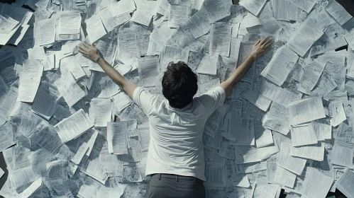 Overwhelmed by Documents: A Visual Representation