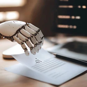 Robotic Hand with AI Document