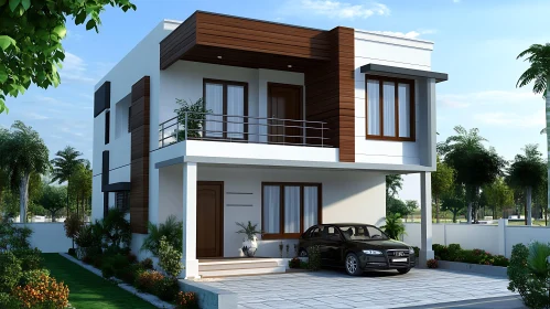 Luxury Urban Home with Garden and Car