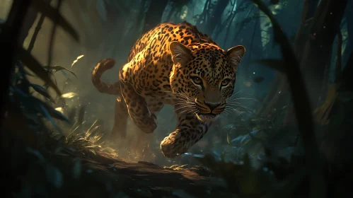 Jungle Predator - Leopard Portrait