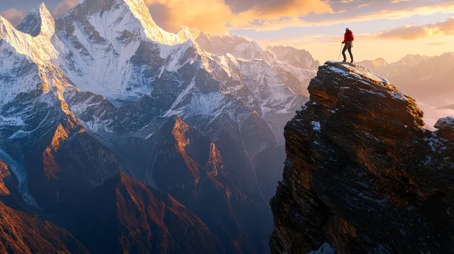 Summit Vista: A Climber's Triumph