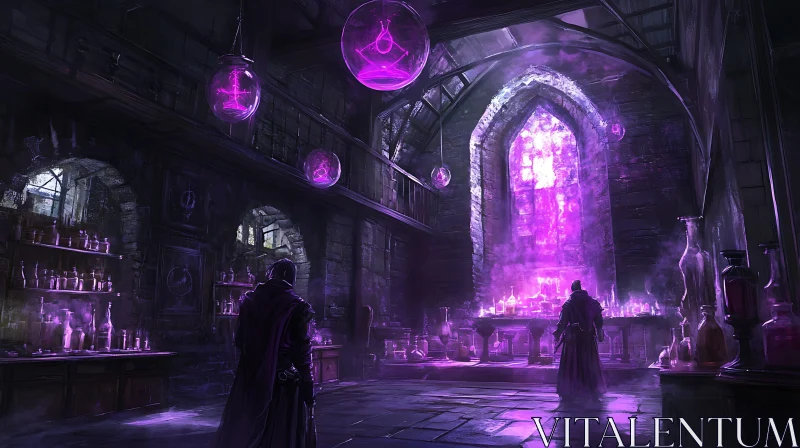 Arcane Laboratory: Alchemist's Purple Sanctuary