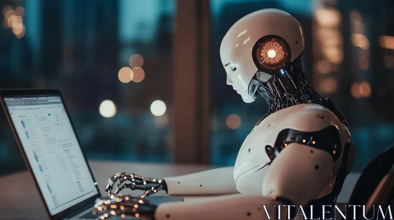 Robot Using Laptop