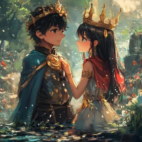 Magical Meeting in the Forest: Anime Royalty