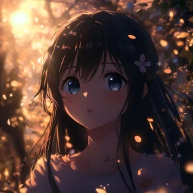 Autumn Forest Anime Art