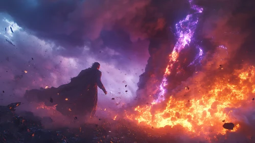 Wizard in the Fiery Storm
