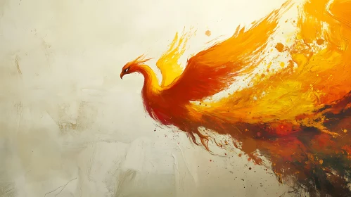 Phoenix Bird Illustration