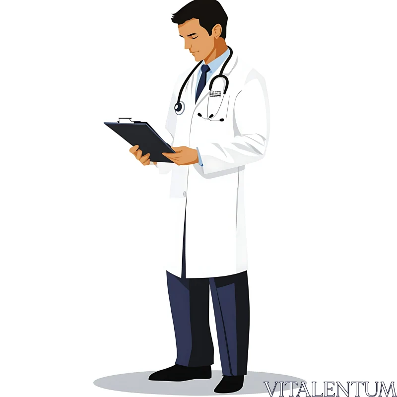 Medical Professional Examining Records