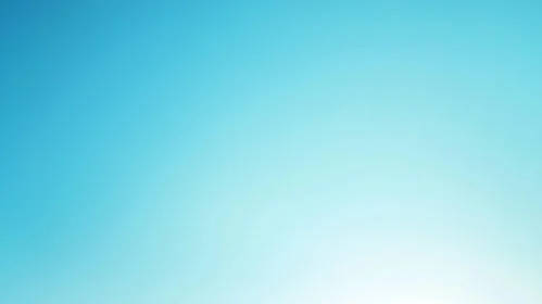 Serene Light Blue and White Ombre