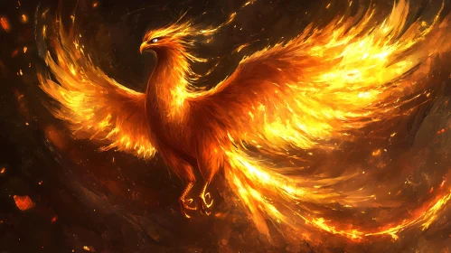 Phoenix Ablaze: A Symbol of Rebirth