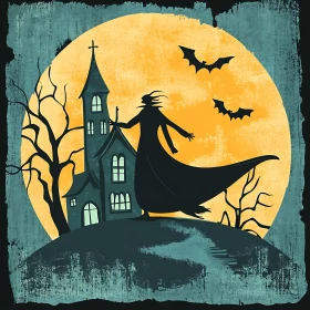 Moonlit Vampire Scene