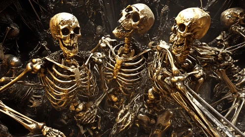 Golden Skeletons: Mortality in Gilded Form