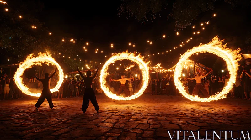 Nighttime Fire Dance Extravaganza