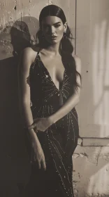 Kendall Jenner's Stunning Black and White Portrait