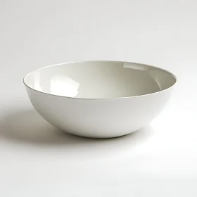 Minimalist White Kitchenware Bowl