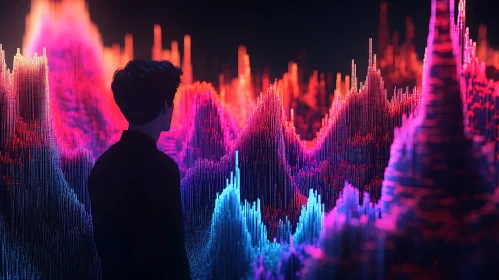 Neon Data Visualization