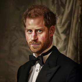 Formal Portrait of Prince Harry