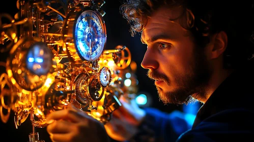Golden Gears and Focused Gaze