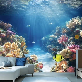Underwater Coral Reef Fish Serenity