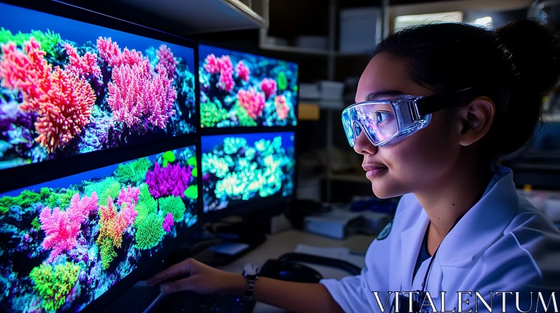 AI ART Coral Reef Research: A Scientist's Vision