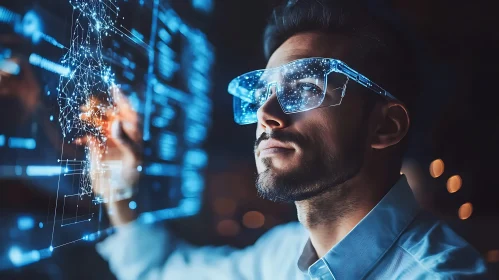 Futuristic Interface Interaction