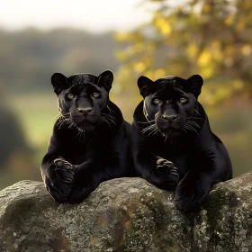 Panthers Resting