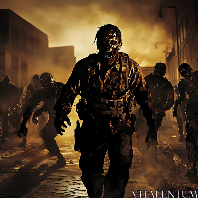 Zombie Apocalypse: The Walking Dead AI Image