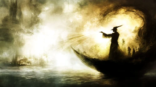 Wizard's Voyage: Spellcasting on the Sea