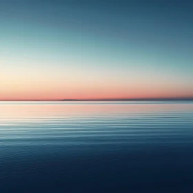 Calm Sea and Sky