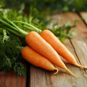 Vibrant Carrots Still Life