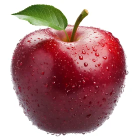 Juicy Ripe Apple Still Life