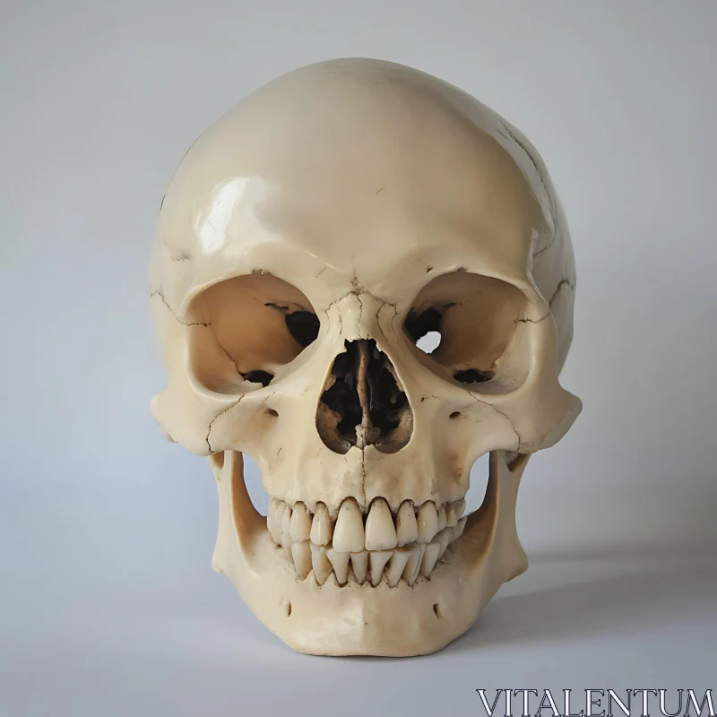 AI ART Human Skull Anatomy: A Detailed Study