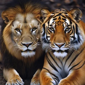 King and Stripes: A Wild Duo