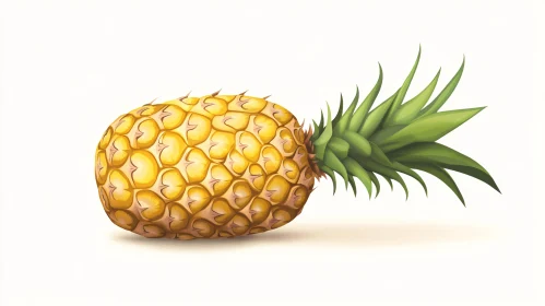 Tropical Pineapple Fruit Still